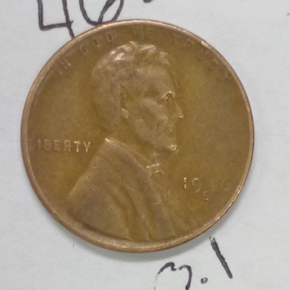 1946 S Lincoln Wheat Penny ERROR - Picture 1 of 2